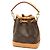 Borsa a secchiello Louis Vuitton Monogram Nano Noe Marrone - vista 2