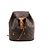 Louis Vuitton Monsley Monogram Canvas Rucksack in Braun M43431