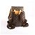 Louis Vuitton Sac à Dos Bosphore Monogram Canvas Backpack Brown M40107 Marrom - vista 3