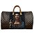 LOUIS VUITTON KEEPALL 60 - Salvator Mundi (Léonard de Vinci) Marrone Multicolore Monogramma - vista 2