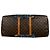 LOUIS VUITTON KEEPALL 60 - Salvator Mundi (Léonard de Vinci) Marrone Multicolore Monogramma - vista 3
