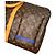 LOUIS VUITTON KEEPALL 60 - Starry Night Over the Rhône (Van Gogh) Marrone Blu Monogramma - vista 7