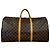 LOUIS VUITTON KEEPALL 60 - Das Letzte Abendmahl (Léonard de Vinci) Braun Mehrfarben