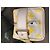 Necessaire Louis Vuitton Monogram Glow Locker Dopp Kit Amarelo Azul claro - vista 6