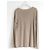 Chanel Suéter de cashmere e seda Outono 1998 Bege - vista 7