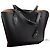 Borsa Tote Furla Vittoria M Nero - vista 2