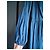 Diane Von Furstenberg Langes blaues Wickelkleid - Ansicht 4