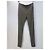 Autre Marque Pantalones de pata de gallo Saint Laurent Castaño Negro - vista 3