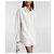 Autre Marque Tuta oversized in cotone bianco The Frankie Shop - vista 6