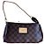 Eva Louis Vuitton Damier Ebene Clutch Braun