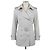 Trench Max Mara in cotone grigio da donna