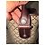 Borsa tote Gucci in tela beige e pelle marrone - vista 7
