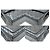 Borsa a mano CHANEL in Lamskin Top Handle Small Bag Kelly Black Flap Nero - vista 6