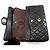 Borsa a tracolla con catena CHANEL Classic Double Flap 10" in pelle di agnello nera Nero - vista 11