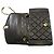 Borsa a tracolla CHANEL Diana Flap con catena in pelle d'agnello matelassé nera Nero - vista 11