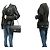 Borsa a tracolla con catena CHANEL Classic Double Flap 10" in pelle di agnello nera Nero - vista 12