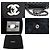 Borsa a tracolla con catena CHANEL Classic Double Flap 10" in pelle di agnello nera Nero - vista 7