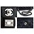 Borsa a tracolla con catena CHANEL Classic Double Flap 10" in pelle di agnello nera Nero - vista 7