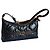 Borsa Christian Dior Miss Caro in pelle d'agnello nera Nero