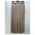 Autre Marque Falda Maxi Plisada AMI Alexandre Mattiussi Beige - vista 3