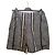 Pantaloncini a quadri con righe Lorena Antoniazzi Marrone Nero Bianco Grigio