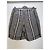 Pantaloncini a quadri con righe Lorena Antoniazzi Marrone Nero Bianco Grigio - vista 2
