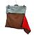 Fendi Colorblock trägerloses Top Braun Rot Hellblau