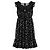 Vestido Dolce & Gabbana de seda com estrelas e renda Cameo Preto