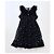 Vestido Dolce & Gabbana de seda com estrelas e renda Cameo Preto - vista 2