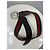Cintura Gucci GG Marmont Web Nero Rosso Verde - vista 3