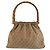 Borsa Gucci Bamboo Marrone Beige in Tela - vista 2