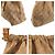 Borsa Gucci Bamboo Marrone Beige in Tela - vista 5