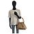 Borsa Gucci Bamboo Marrone Beige in Tela - vista 6