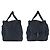Borsa Boston Prada Tessuto Saffiano Nero - vista 8