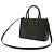 Borsa a tracolla Prada Galleria Triangle Nero - vista 2