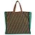 Borsa Tote Fendi Zucca Canvas Multicolore