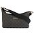 Gucci GG Canvas Schultertasche Schwarz