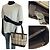 Sacola Burberry Check Canvas Leather Marrom Bege - vista 7