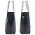 Borsa Tote Prada Nera Smalto Nero - vista 8