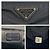 Prada Tessuto Clutch mit Dreiecks-Logo Schwarz - Ansicht 3