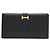 Hermès Cartera Larga Hermes Bearn Classic Negro