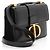Autre Marque Borsa a spalla Micro 30 Montaigne in pelle di vitello Dior Nero - vista 2