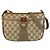 Bolsa de Ombro Gucci Vintage Sherry Line Marrom Bege
