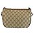 Bolsa de Ombro Gucci Vintage Sherry Line Marrom Bege - vista 2