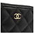 Porta-moedas Chanel Matelassé Preto - vista 4