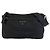 Bolso de hombro Prada Tessuto con logotipo triangular Negro