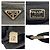 Bolso de hombro Prada Tessuto con logotipo triangular Negro - vista 3