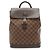 Mochila Louis Vuitton Damier Soho Castaño