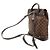Mochila Louis Vuitton Damier Soho Castaño - vista 2