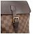 Mochila Louis Vuitton Damier Soho Castaño - vista 9